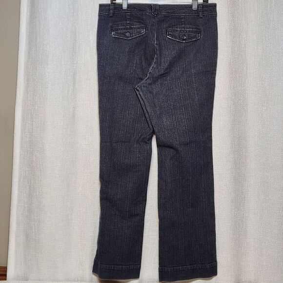 Dockers Collection Denim Jeans Ideal Fit Dark Blue Women's 12 - Picture 6 of 13